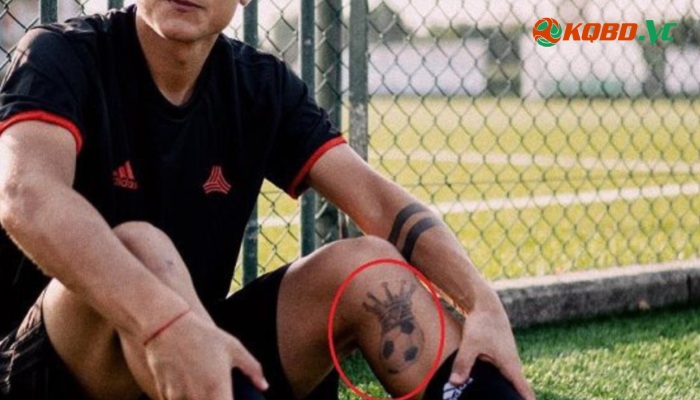 hình xăm của dybala