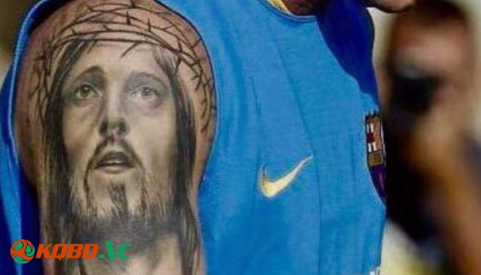 hình xăm messi đẹp