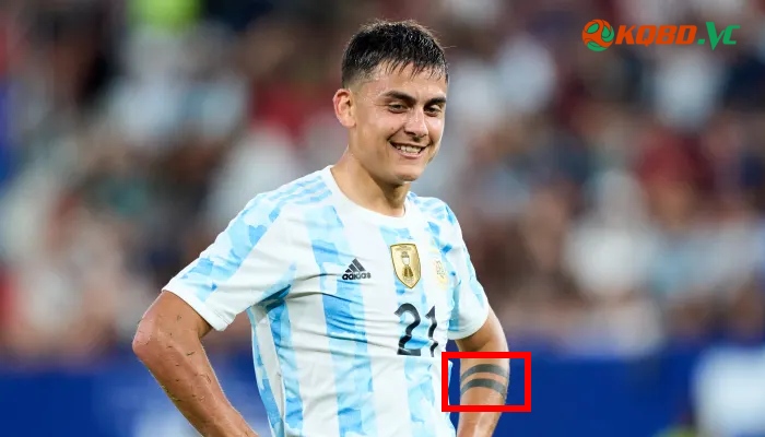 hình xăm tay dybala