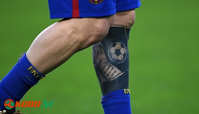 messi hình xăm