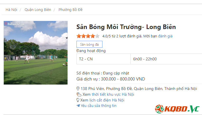 sân môi trường