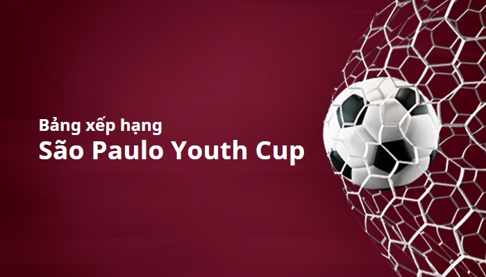Bảng xếp hạng São Paulo Youth Cup, Brazli