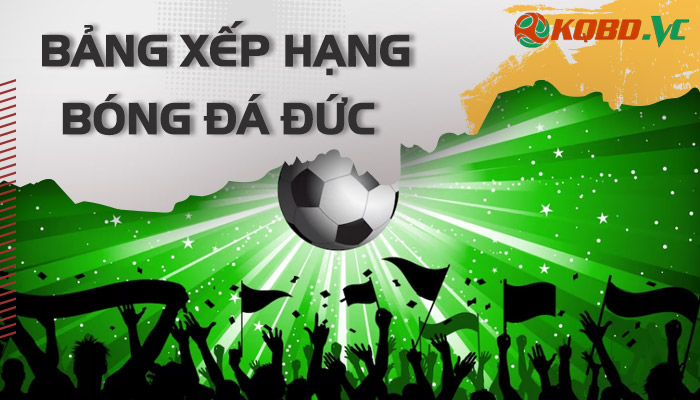 bxh bóng đá đức