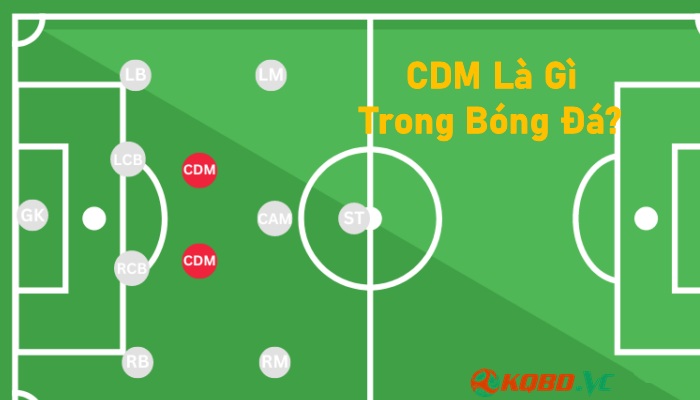 CDM trong bóng đá là gì