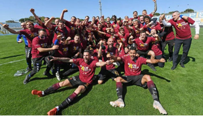 salernitana trở lại Serie A