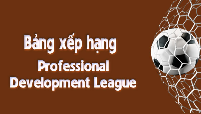 Bảng xếp hạng Professional Development League