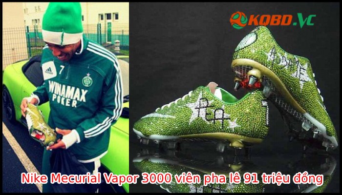 giá giày đá bóng đắt nhất thế giới