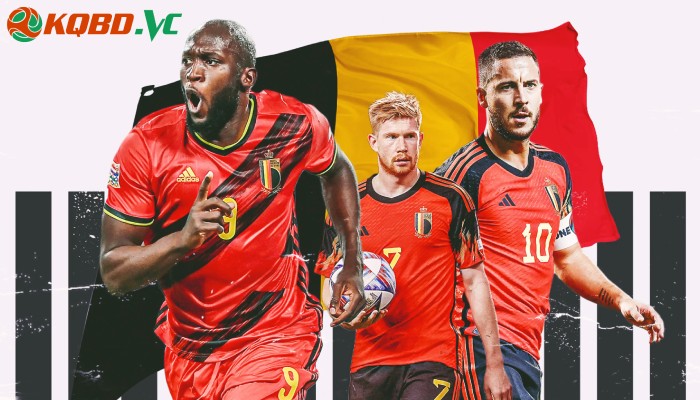 đội hình Belgium mạnh nhất