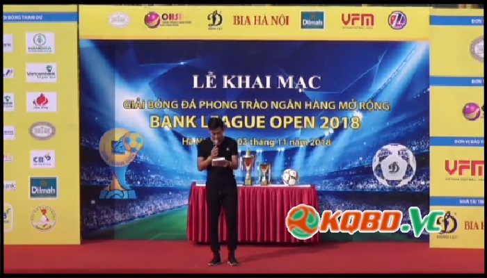 mẫu bài phát biểu khai mạc giải bóng đá