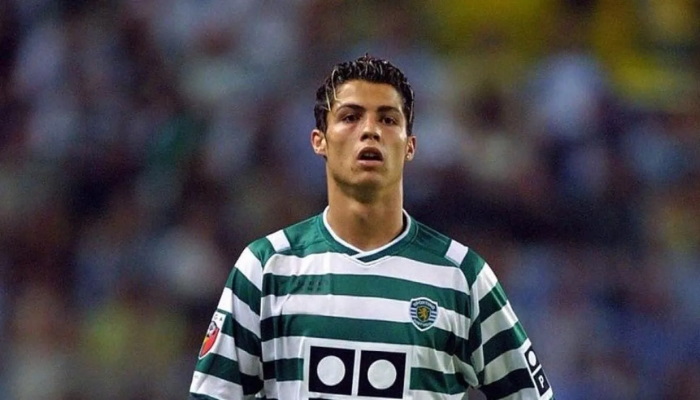Ronaldo trong màu áo Sporting